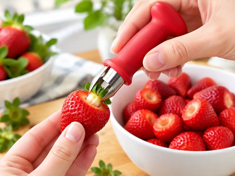 Chef'n StemGem strawberry huller