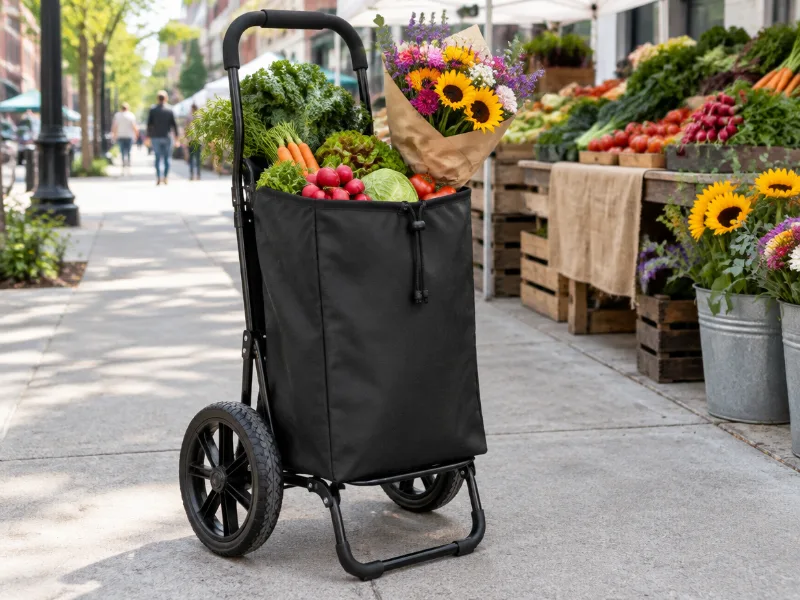 dbest products Trolley Dolly foldable shopping cart